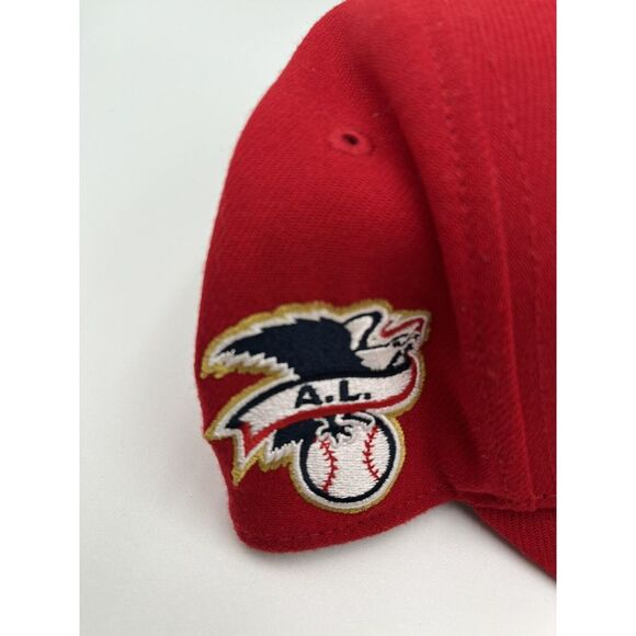 NEW Era MINNESOTA TWINS Red  Stars & Stripes Fitted Cap Size Small/Medium Rare - Picture 7 of 9